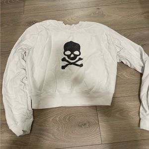 SoulCycle skull sweatshirt